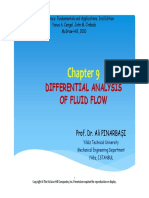 Fluid CHP 9 Differantial Analysis of Fluid Flow