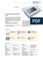 PCD7.D450WTPF: 5" Tft/Wvga Saia PCD® Web Panel MB