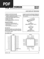 Led Display Drivers: Application Examples