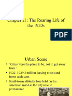 Chapter 21: The Roaring Life of The 1920s