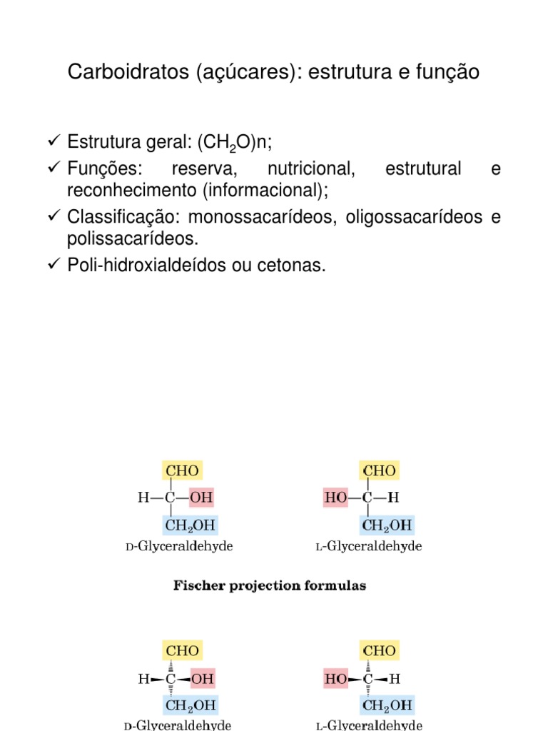 Estrutura e Função dos Carboidratos | PDF