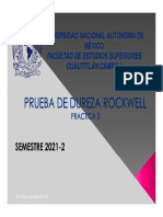 Practica 3 Pruebas de Dureza Rockwell