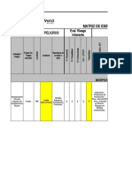 Matriz de Riesgos Identificacion de Peligros Rev 1 MODIFICACION LATERAL ARAUCO MAPA INTERFERENCIAS 1-2