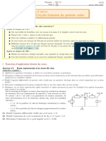 TD04 Circuits Lineaires Du Premier Ordre (Énoncé)