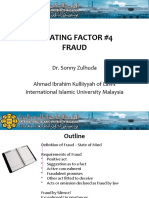 Vitiating Factor #4 Fraud: Dr. Sonny Zulhuda Ahmad Ibrahim Kulliiyyah of Laws International Islamic University Malaysia