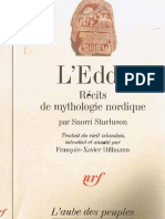 Sturluson Snorri, Dillmann François Xavier L'Edda Récits de Mythologie