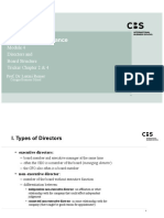 Corporate Governance: Directors and Board Structure Tricker Chapter 2 & 4