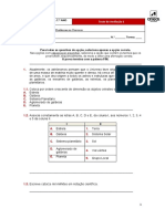 FQ 1º Teste