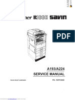 Service Manual A193/A224: PN: RCPC0200