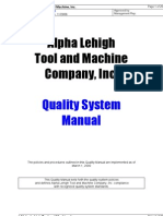 Alpha Lehigh Quality Manual