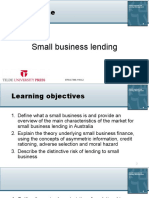 Small Business Lending Decisions