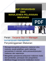 3. Manajemen Dan Organisasi Fodservice