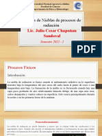 Análisis de Nieblas de Procesos de Radiación