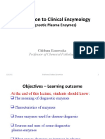 Introduction to Clinical Enzymology
