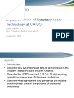 (Dede Subakti) CAISO - Implementation of Synchrophasor Technology at CAISO - MKI