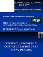 Control y registro de mano de obra