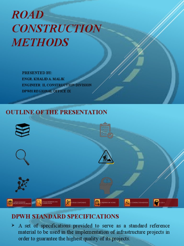 Road Construction Methods Overview | PDF | Road Surface | Concrete