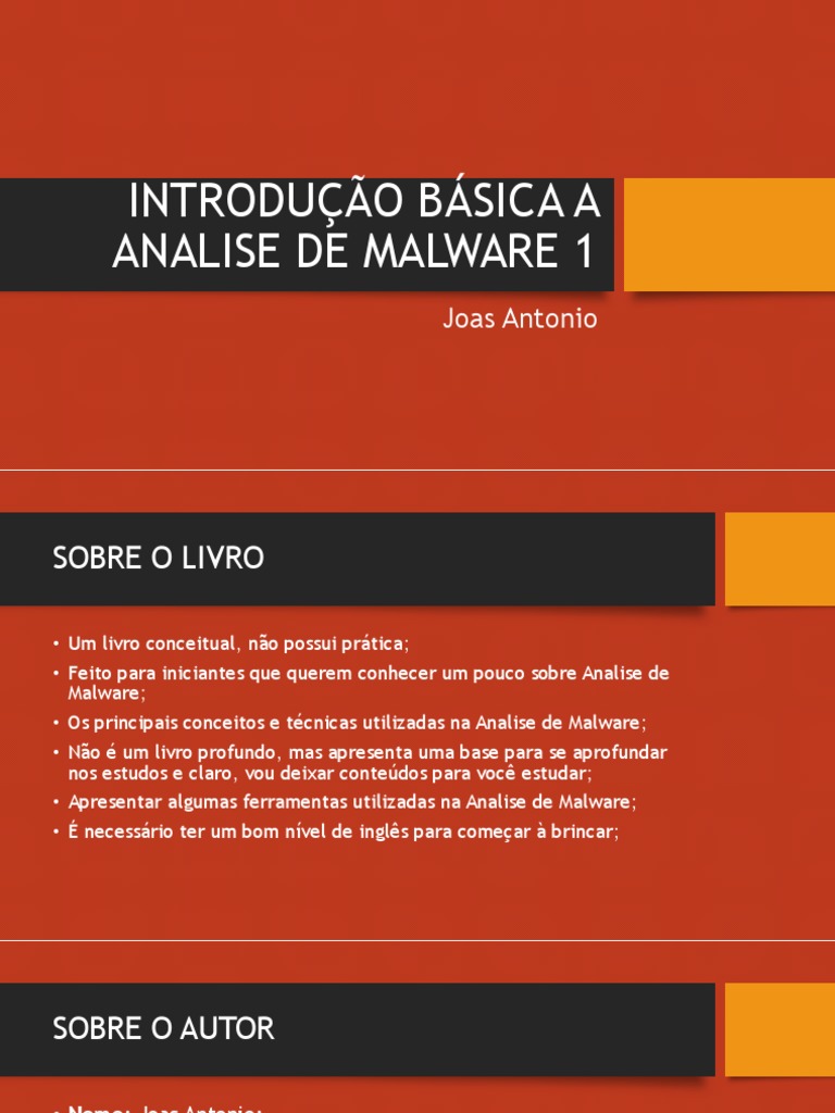 Introdução à Análise de Malware | PDF | Malware | Kernel (sistema ...