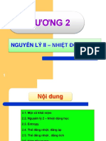 Chuong 2 - Nguyen Ly II Nhiet Dong Hoc