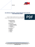 Personal en obra de construcción de línea de conducción