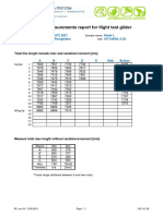 Line and Riser Measurements Report For Flight Test Glider: PG - 1872.2021 Hawk L Drift Paragliders 107-HAWL-3-32