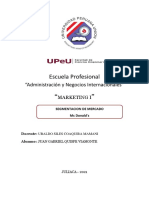 Escuela Profesional: "Administración y Negocios Internacionales"