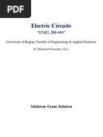 UofR-ENEL280 - Midterm Exam - Solution