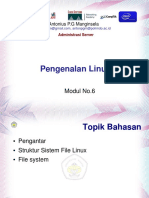 Modul 6 Pengantar Linux OS Jaringan