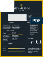 Aisyah Amni Teacher Profile