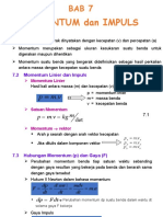 Bab7 Momentum Dan Impuls