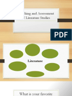 Teaching and Assessment of Literature Studies