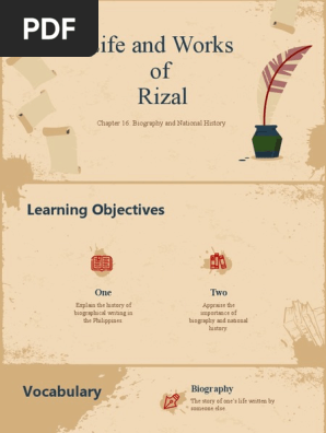 Chapter16 Biography and National History