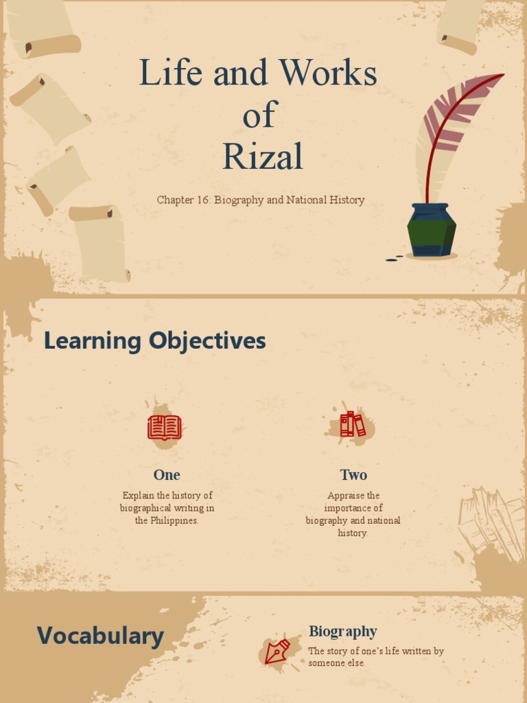 Rizal's Biography in Philippine History | PDF | Spanish Empire