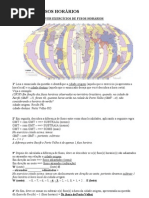 Exercícios de FUSOS