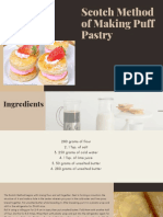 Scotch Method of Making Puff Pastry (1)