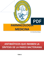 35. Antibióticos Que Inhiben La Síntesis y La Reparación de La Pared Bacteriana