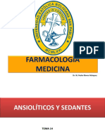 Fármacos Ansiolíticos y Sedantes