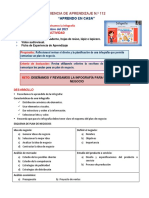 EXPERIENCIA DE APRENDIZAJE #112 - Comunicación