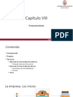 Capitulo VIII. Financiamiento Parte I