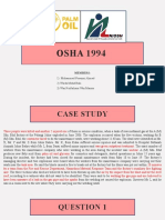 OSHA 1994 Case Study