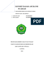 Makalah Konsep Dasar Asuransi Syariah