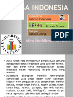 Hakikat Bahasa Indonesia