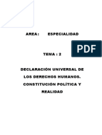 DECLARACIÓN UNIVERSAL DE LOS DERECHOS HUMANOS