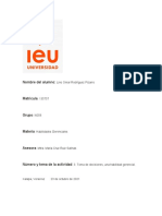 Actividad de Aprendizaje 3 Toma de Decisiones, Una Habilidad Gerencial