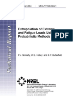 Extrapolation of Extreme and Fatigue Loads Using Probabilistic Methods