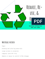 Lesson Plan - Recycling PDF