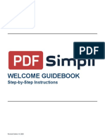 Welcome Guidebook: Step-by-Step Instructions