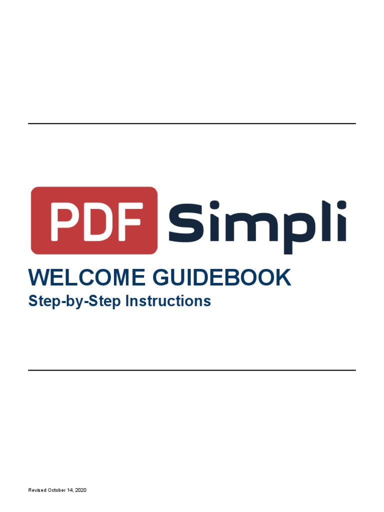 PDFSimpli User Guide: Editing & Converting | PDF | Cursor (User ...