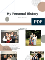 Personalhistory