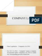 Company Law